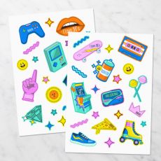 Personalizowane naprasowanki z imieniem I LOVE 90'S 