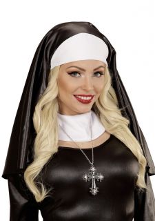 Naszyjnik krzy� BLACK CROSS 
