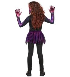 Halloweenowy str�j SZKIELECIK dla dziewczynki - 128cm