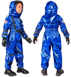 Str�j dzieci�cy ASTRONAUTA niebieski - 128cm