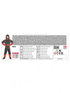 Str�j karnawa�owy NINJA DRAGON - 140cm