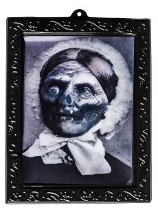 Obraz na Halloween PORTRET DAMY 3D 22x29cm 