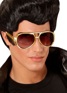 Z�ote okulary ELVIS lata 50.