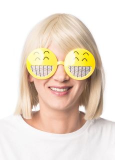 Okulary imprezowe EMOTIKONY mieszne okulary