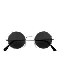 Srebrne okulary LENONKI lata 70 retro