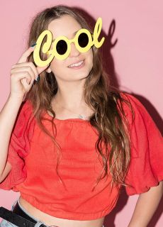 Okulary �mieszne COOL na karnawa�