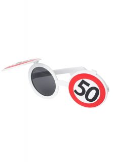 Okulary urodzinowe ZNAK 50 urodziny