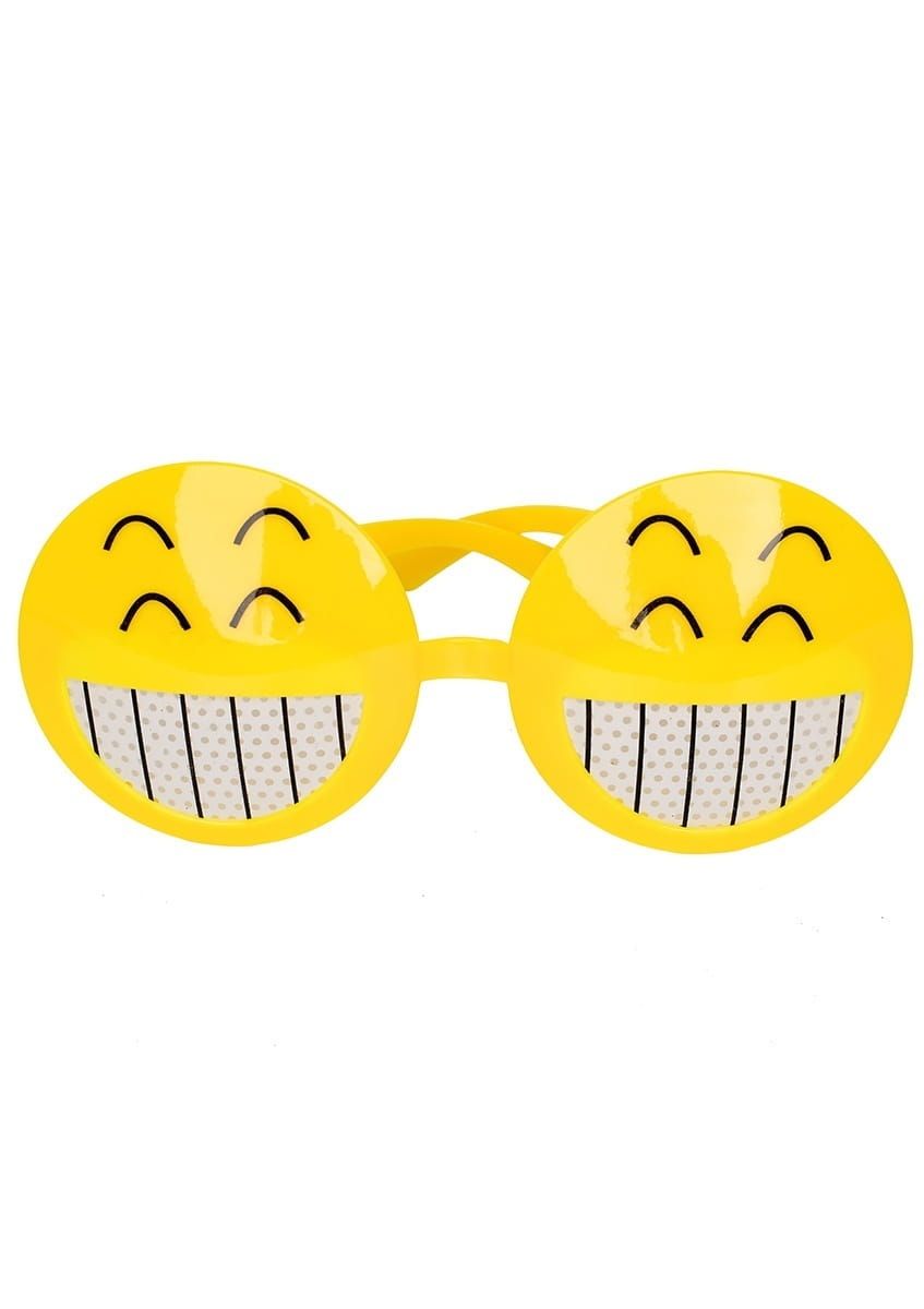Okulary imprezowe EMOTIKONY śmieszne okulary