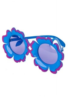Okulary imprezowe KWIATKI lata 70
