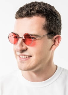 Okulary LENONKI czerwone