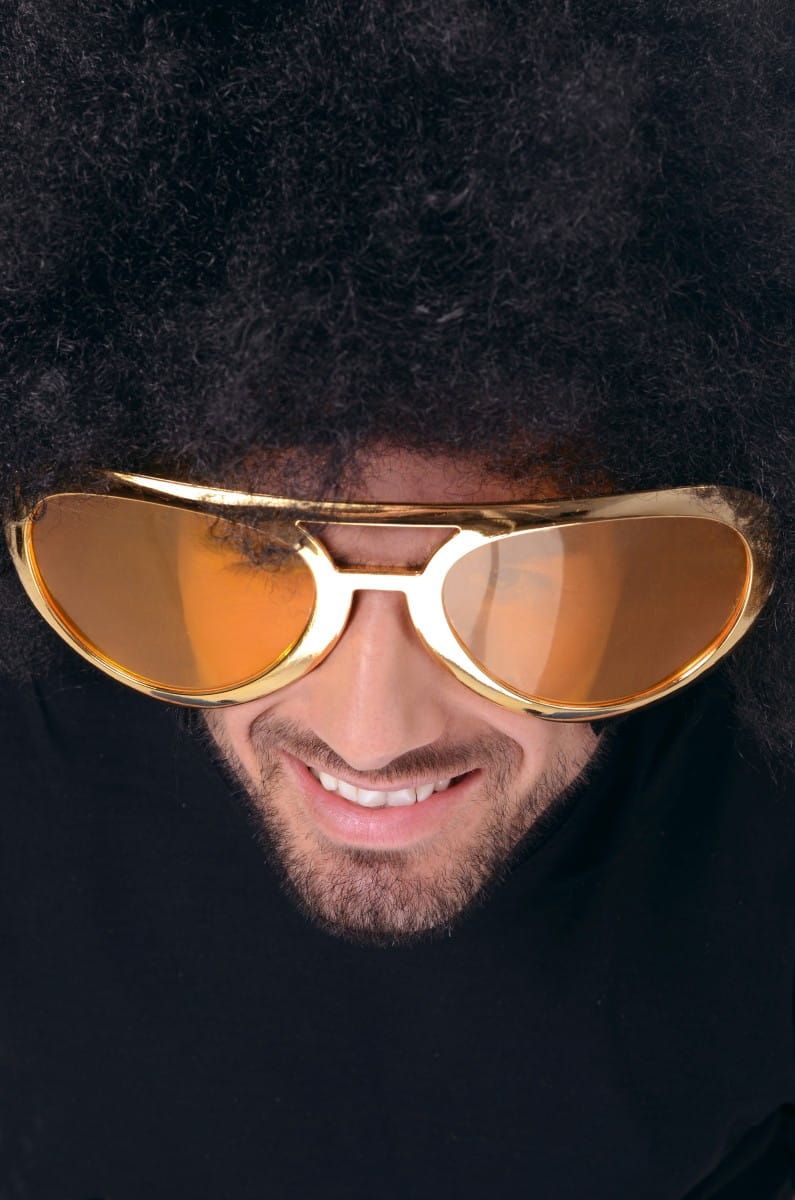 Śmieszne okulary MEGA ROCK KING lata 70