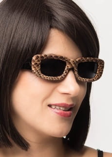 Okulary SNAKE br�zowe