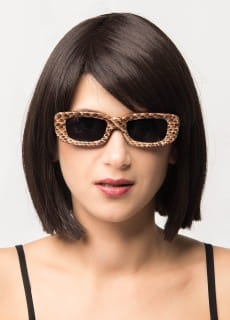 Okulary SNAKE br�zowe