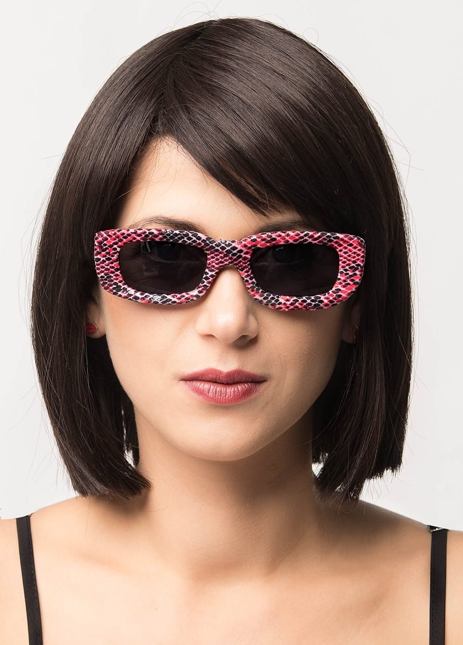 Okulary SNAKE różowe