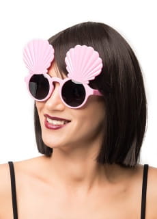 Okulary imprezowe MUSZELKI okulary do fotobudki