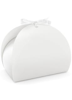 Opakowania na ciasto ELEGANT biae (10szt.)