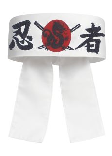 Opaska bia�a KARATE bia�a opaska na g�ow� opaska na g�ow� str�j karate