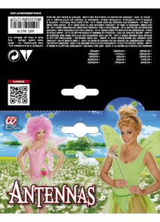 Opaska na g�ow� OPASKA CZU�KI zielone opaska z czu�kami kostium kosmity gad�ety na imprez�