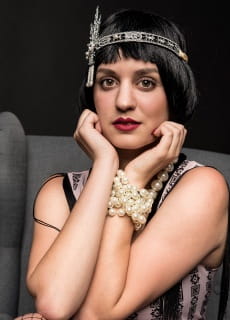 Opaska na g�ow� lata 20. GATSBY GIRL
