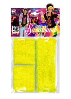 Opaski lata 80 KICZ PARTY ��te gad�ety imprezowe opaska neonowa akcesoria imprezowe dodatki retro�te