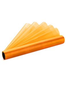 Organza g�adka POMARA�CZOWA 0,36m x 9m