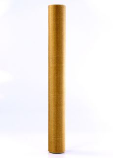 Organza zota brokatowa 0,36m x 9m