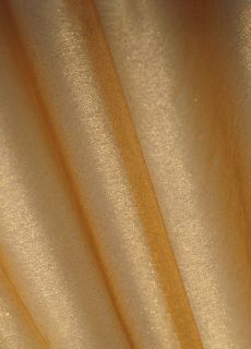 Organza zota brokatowa 0,36m x 9m