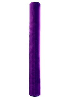 Organza brokatowa �liwkowa 0,36m x 9m