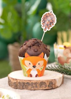 Papilotki do muffinek LE�NI PRZYJACIELE (6szt.)