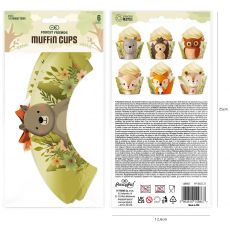 Papilotki do muffinek LE�NI PRZYJACIELE (6szt.)