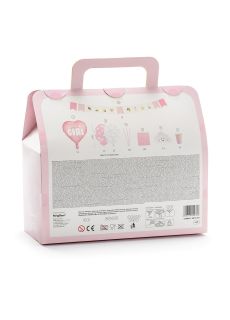 Party box zestaw dekoracji na BABY SHOWER r�owy