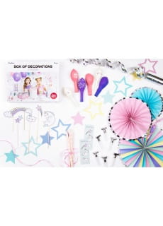 Party box zestaw dekoracji JEDNORO�EC
