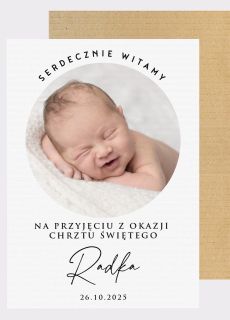 Personalizowana tablica powitalna NA CHRZEST dekoracja na chrzest ozdoba na chrzest dekoracja na chrzciny