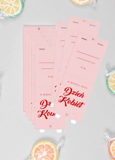 Personalizowane lizaki na DZIE� KOBIET 8 szt.