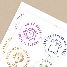 Personalizowane naklejki MOTYWACYJNE prezent dla niej naklejki personalizowane prezent motywacyjny