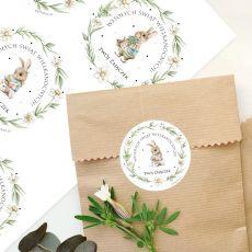 Personalizowane naklejki WIELKANOCNE na prezenty