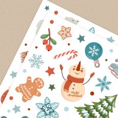 Personalizowane naklejki �wi�teczne WINTER WONDERLAND