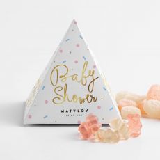 Personalizowane pudeeczka dla goci na BABY SHOWER (6szt.)