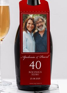 Personalizowane zawieszki na alkohol RUBINOWE GODY zawieszki na alkohol zawieszki na w�dk�