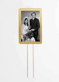 Personalizowany topper 50 ROCZNICA �LUBU topper 50 rocznica �lubu personalizowany topper na tort