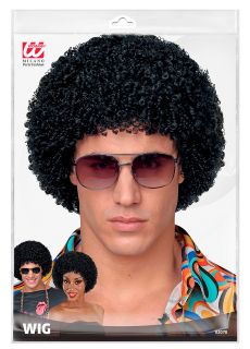 Czarna PERUKA AFRO peruka afro czarna czarna peruka afro peruka peruka na imprez�
