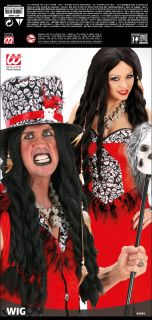 Peruka dready warkocze czarne VOODOO
