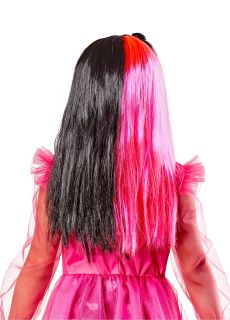 Dzieci�ca peruka Draculaura MONSTER HIGH peruka dzieci�ca peruka dla dziewczynki peruka na Halloween