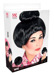 Peruka czarna Japonki GEISHA