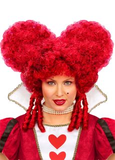 Czerwona peruka KR�LOWA KIER