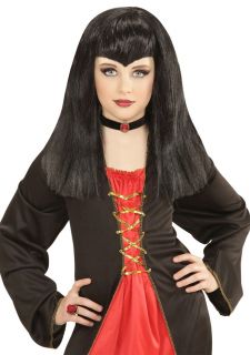 Peruka na Halloween dzieci�ca WAMPIRZYCA