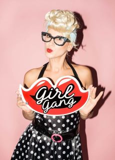 Peruka PIN UP blond