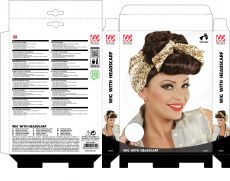 Peruka PIN UP br�zowa