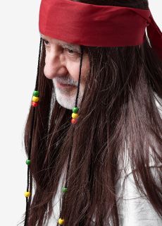 Peruka m�ska PIRAT peruka piracka peruka pirat peruka karnawa�owa peruka na Halloween