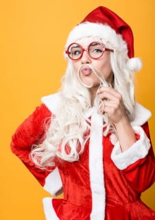 Peruka Blond Damska ANABELL Peruka D�uga Peruka Na Halloween Peruka Na Bal Karnawa�owy